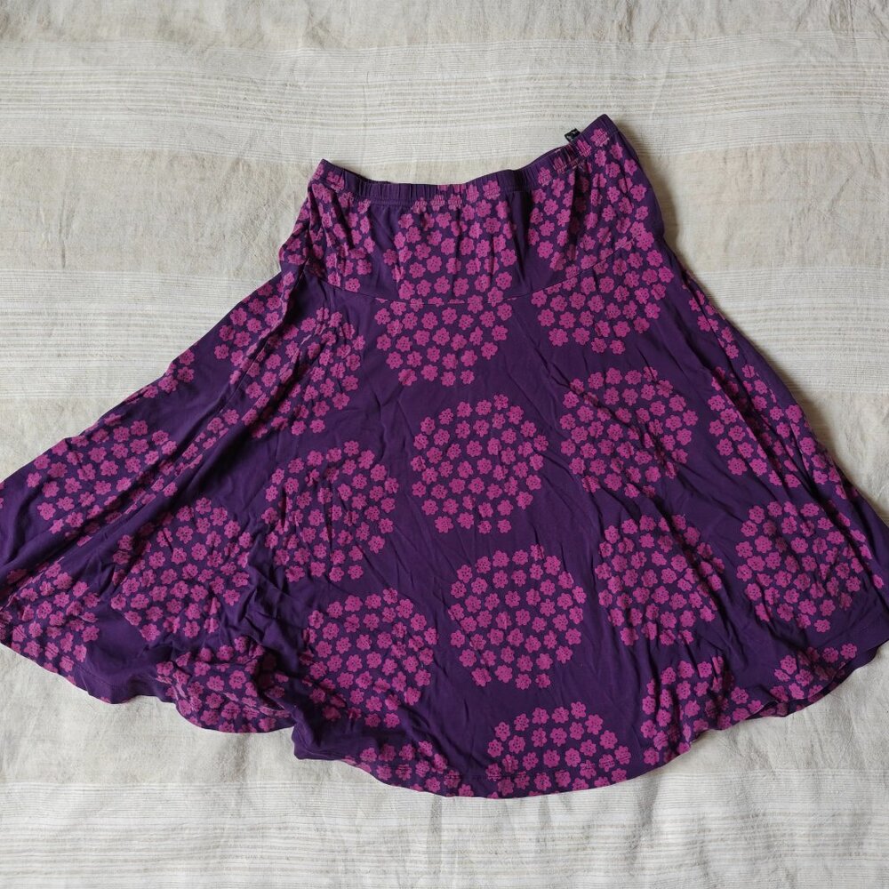 Marimekko Puketti purple skirt